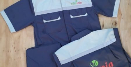 đồng phục bảo hộ lao động công ty VITAMIA 01